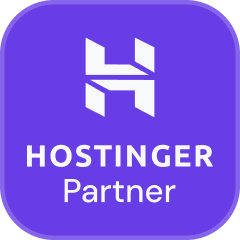 Hostinger Partner ženklelis